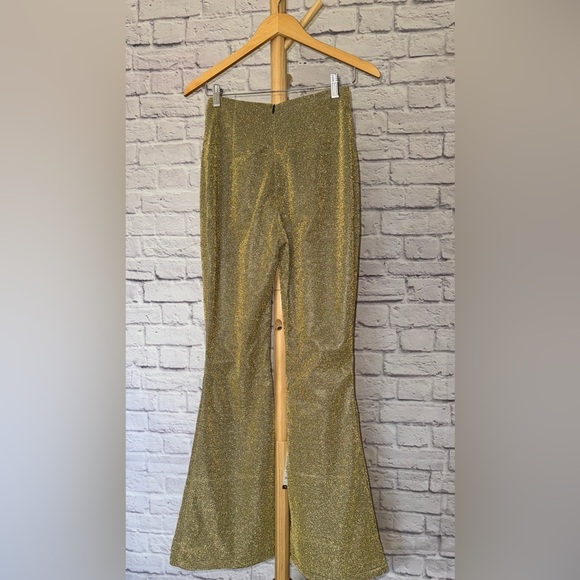 Gold flare pants - Picture 10 of 16